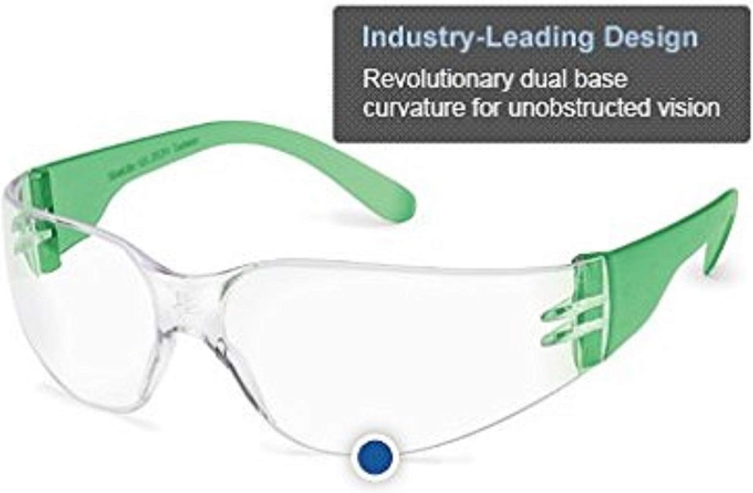 Gateway Safety 3699 StarLite Gumballs Safety Glasses, Clear Lens, (Small Size) (Case of 100)