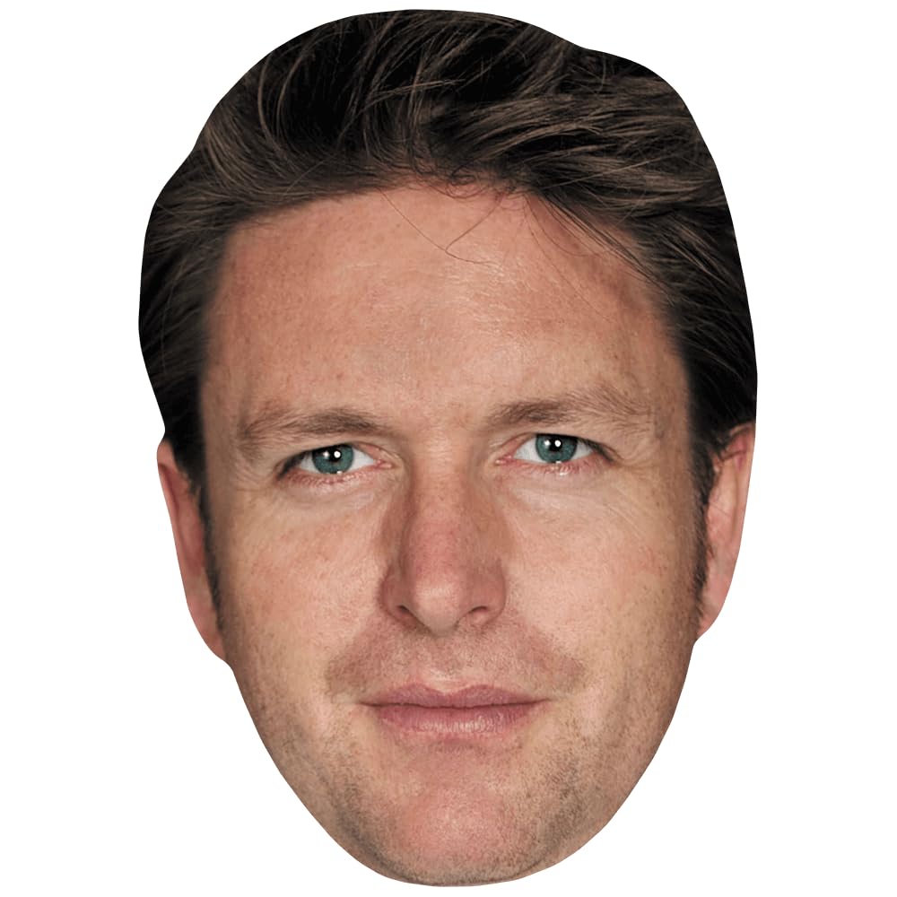 James Martin (Young) Celebrity Mask, Flat Card Face, Fancy Dress Mask