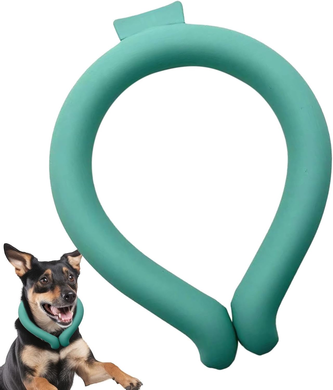 Dog Cooling Collar,Reusable Wearable Cooling Dog Collar Portable Dog