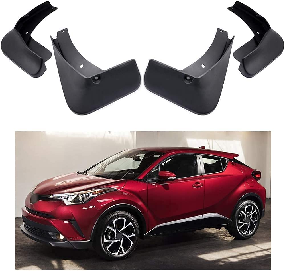 Guardabarros para Toyota C-HR 2018-2020: kit de 4 piezas personalizadas 7