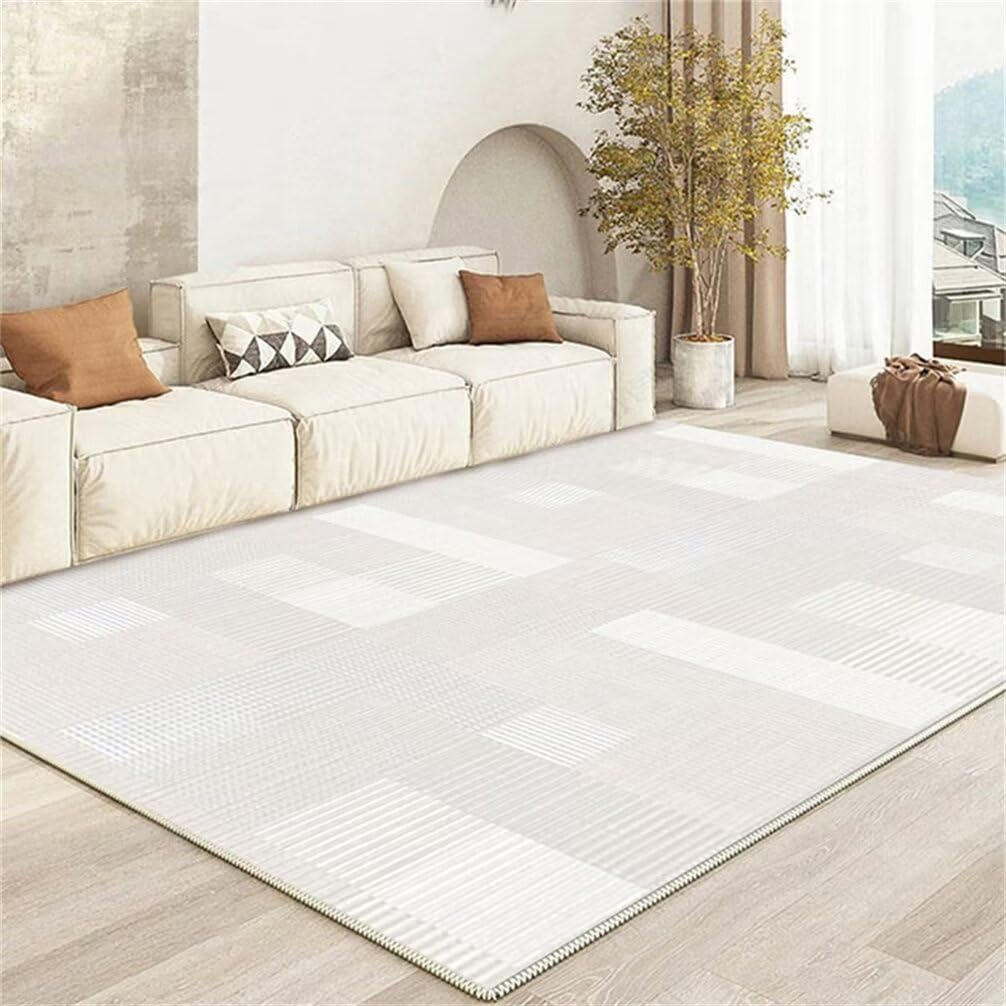 Tapis enfant facile à nettoyer gris 50x80cm fini les taches en chambre d'ados