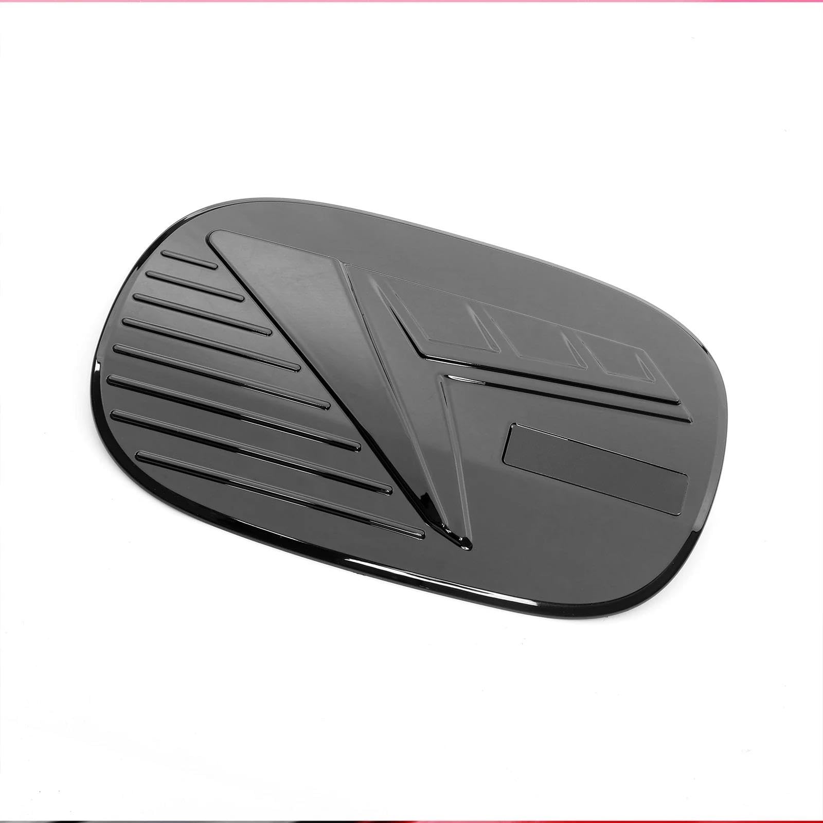 Bouchon remplissage carburant Kia Stinger cache réservoir noir - 5