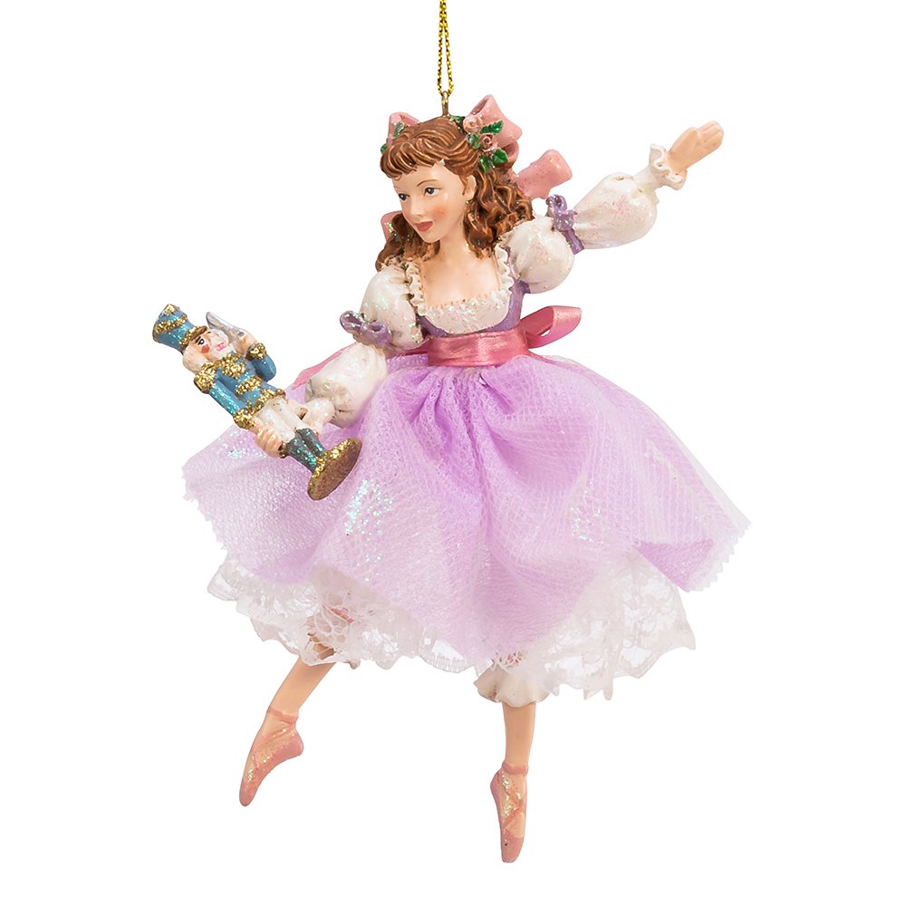 Kurt S. Adler Kurt Adler 6-Inch Resin Nutcracker Suite Clara Ornament