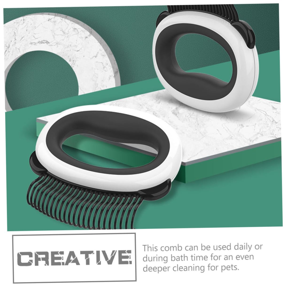 Didiseaon 4piezas Cepillo De Cuidado Para Gatos Peine Desenredante Para Kitten Grooming Brush Para Eliminar Pelo y Diseño Ergonómico y Cómodo Para