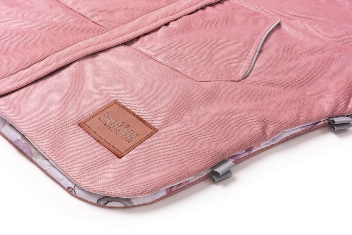 Poncho auto Bellochi universale per bambini 1-6 anni | Cappuccio staccabile | Strisce riflettenti | 80x60cm | Habarigani