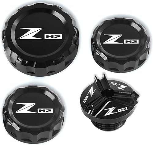 Miniatura 4 de Para KAWASAKI ZH2 Z H2 H2SX accesorios para embrague de freno, tapas de depósito de líquido para tapón de motor, tapa de llenado de aceite