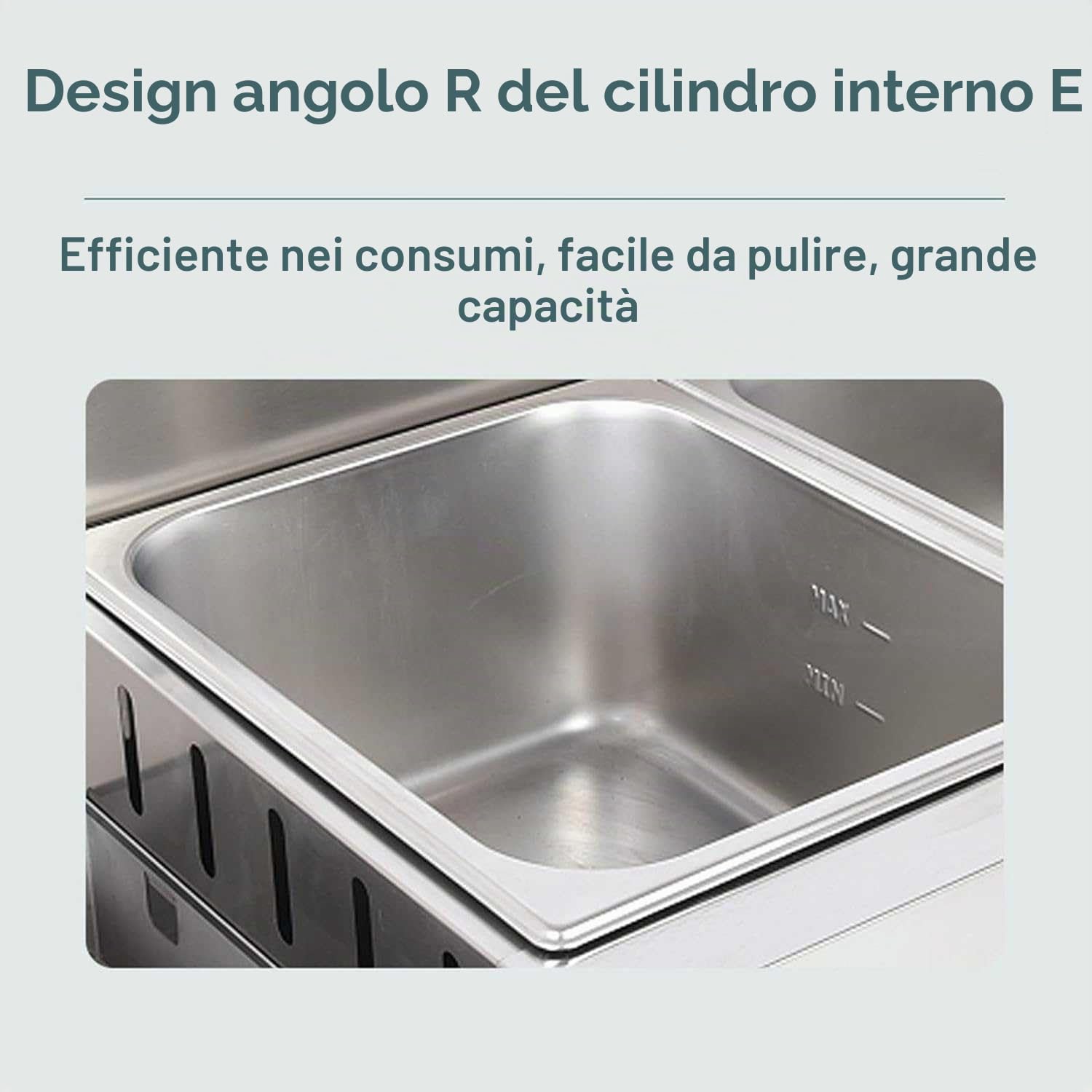 Friggitrice a gas commerciale con 2 cesti – 10 l x 2 grande capacità, controllo preciso della temperatura per patatine fritte, pesce e altro ancora in qualità ristorante