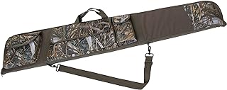 mydays Rifle Case,Hunting Deluxe Scoped Gear Camouflage Soft Shotgun Gun Bag with Zippered Accessory Pocket and Adjustable Shoulder Strap (Camo, 54â€)