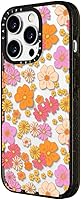 Vista 5 de CASETiFY Funda Impact para iPhone 15 Pro 4 veces probada contra caídas de grado militar, protección contra caídas de 8.2 pies - Estampado de flores