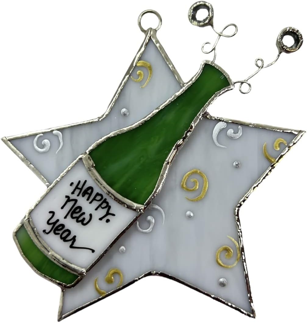 Glass Cover: NEW Year Celebration