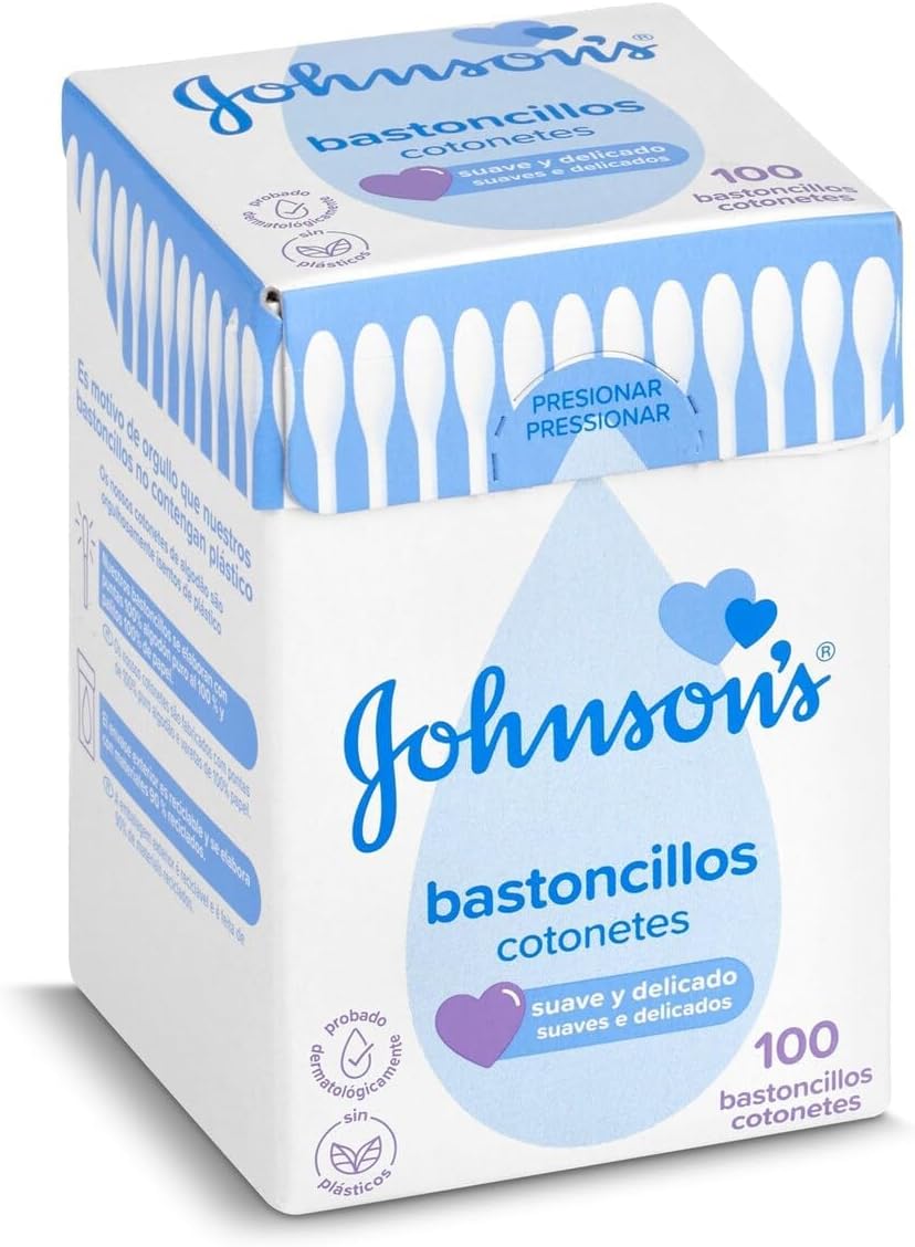 Johnsons and Johnsons Cotton Buds -Pack of 100