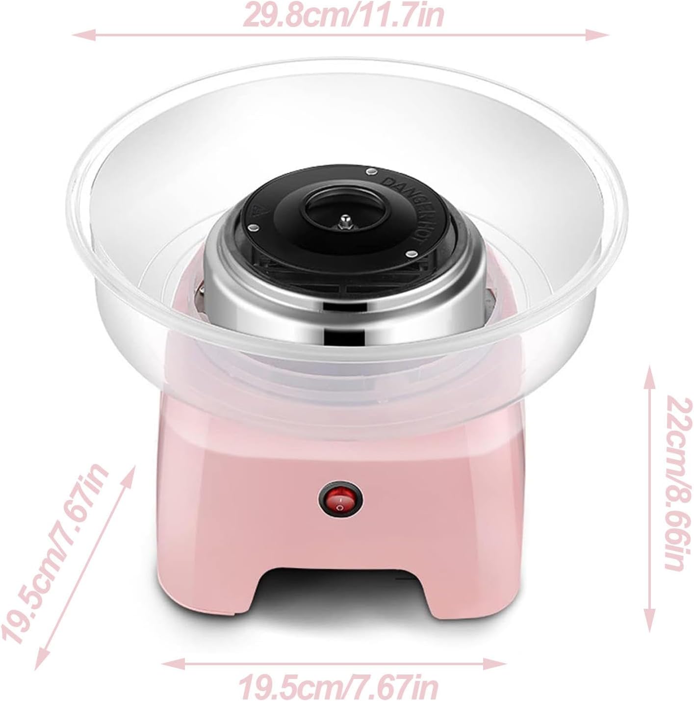 Cotton Candy Machine for Kids, Cotton Candy Maker Machine 500W, DIY Sweet Cotton Candy Maker for Party, Gift, Birthday