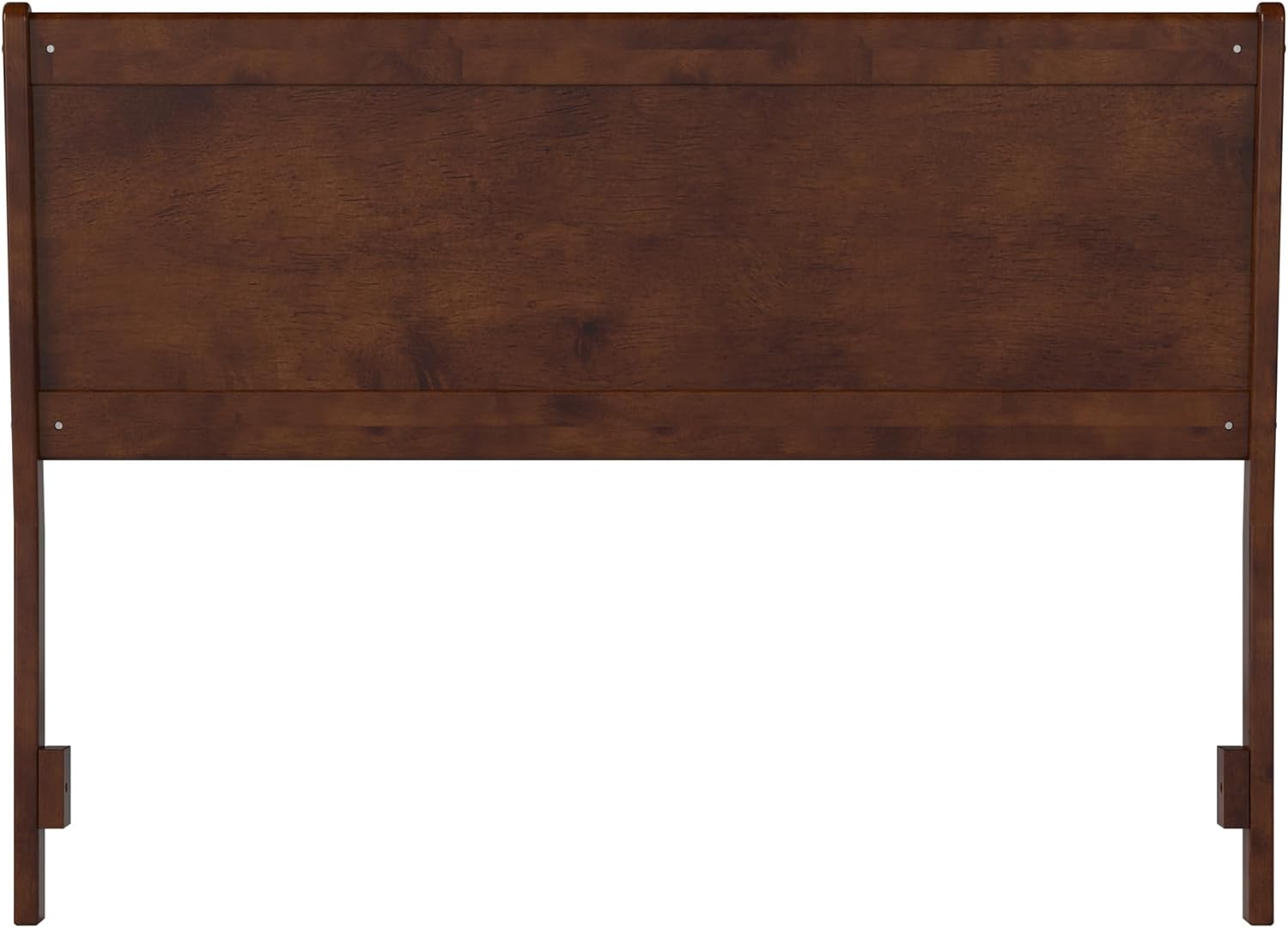 AFI, Casanova Queen Solid Wood Panel Headboard, Walnut