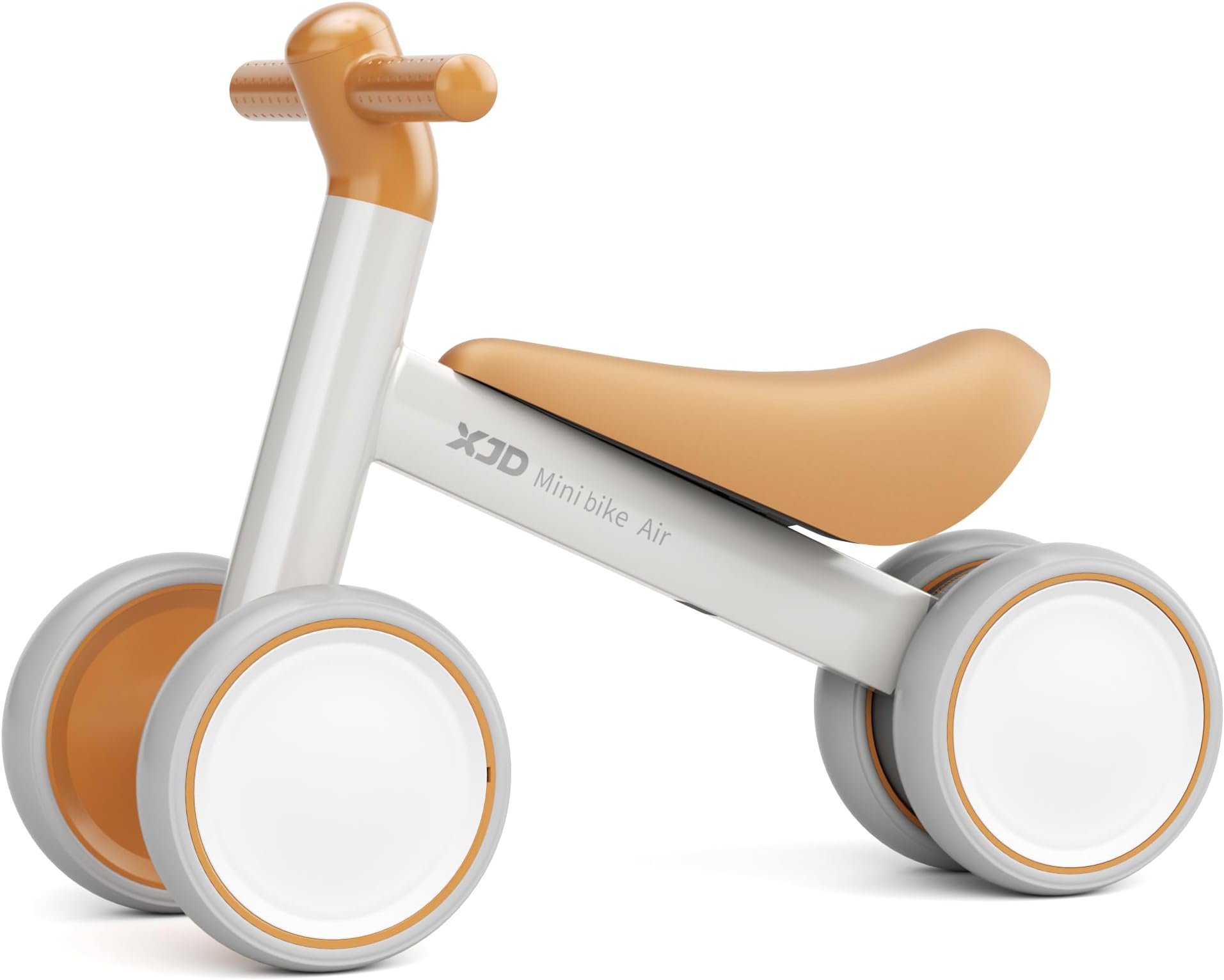 XJD Baby Balance Bikes Bicycle Baby Toys for 1 Year Old Boy Girl 10 Month -36 Months Toddler Bike Infant No Pedal 4 Wheels First Bike or Birthday Toys Children Walker (Gley-Brown)