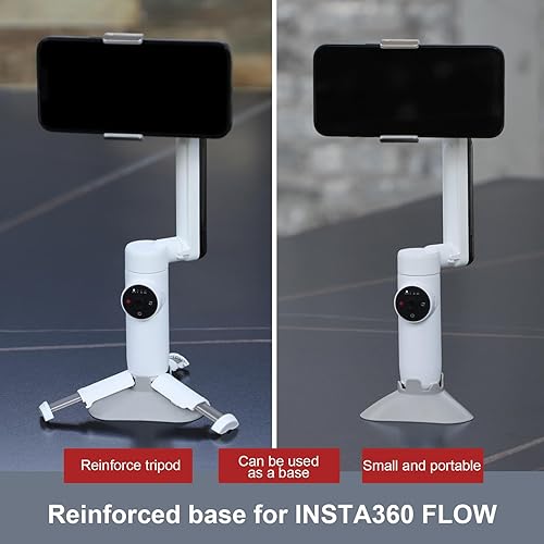 Miniatura 4 de Base de soporte para trípode Insta360 estabilizador de base mejorada para Insta360 Soporte de teléfono móvil Base de cámara Estabilizador trípode