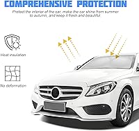 Vista 3 de Parasol plegable para parabrisas de automóvil, parasol plegable para ventana delantera automotriz, bloquea los rayos UV, cubierta protectora