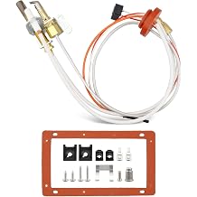 Water Heater Pilot Assembly Fit for Rheem Ruud Richmond SP20754 SP21058 SP21059 SP20800,NG/LP Universal Burner Ignition Replacement Kit with Thermopile and Sparker