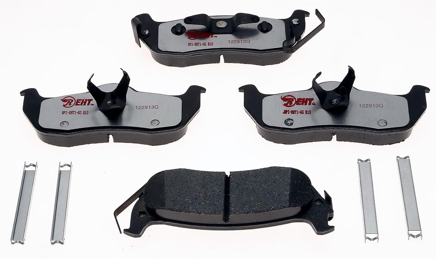 Raybestos Element3 Automotive Replacement Rear Brake Pad Set for Select Jeep, Nissan, Infiniti (EHT1041H)