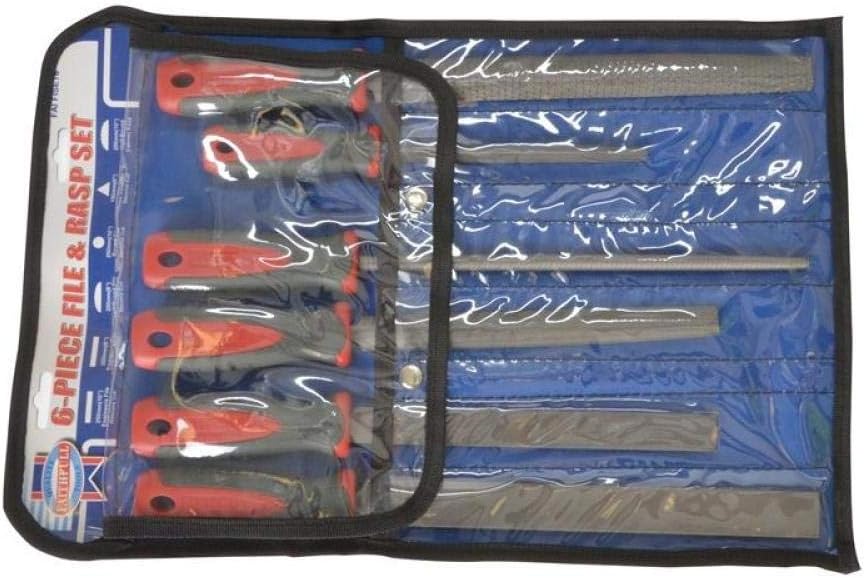 🔥 Crazy Deals Faithfull File & Rasp Set 6in Plastic Wallet