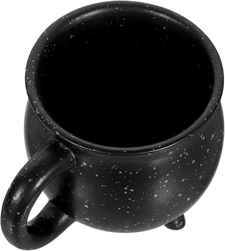 MAGICLULU 1 taza de cerámica de caldero de Halloween, taza creativa de caldera de bruja, taza de caldero con trípode para Halloween, regalos de disponible en Yaxa Peru