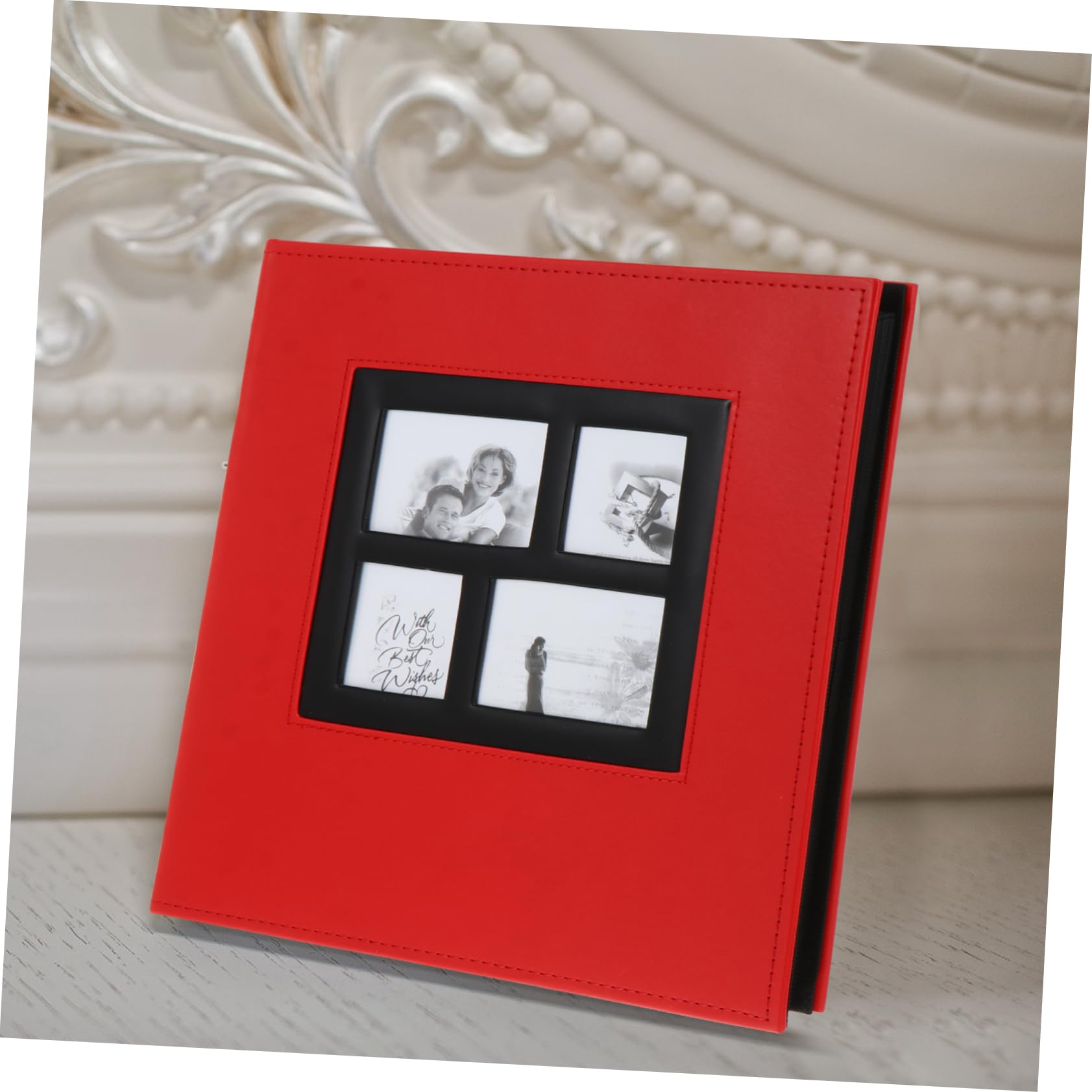 Ciieeo Álbum de Fotos de Gran Capacidad Álbum Hecho Mano para Fotos para Guardar Recuerdos el Hogar y Organizar