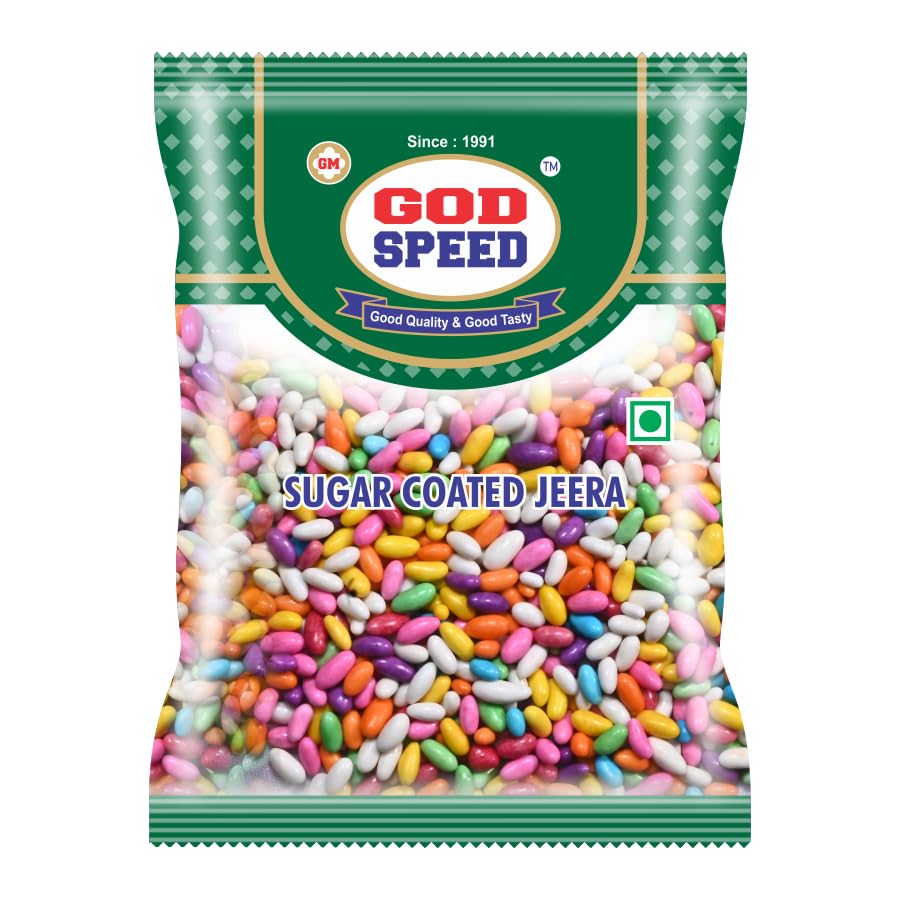 GOD SPEED Sugar Coated Jeera - Assorted Colours, 80 g Pouch (Pack of 14) (B0CLYDXYM6) Amazon Price History, Amazon Price Tracker