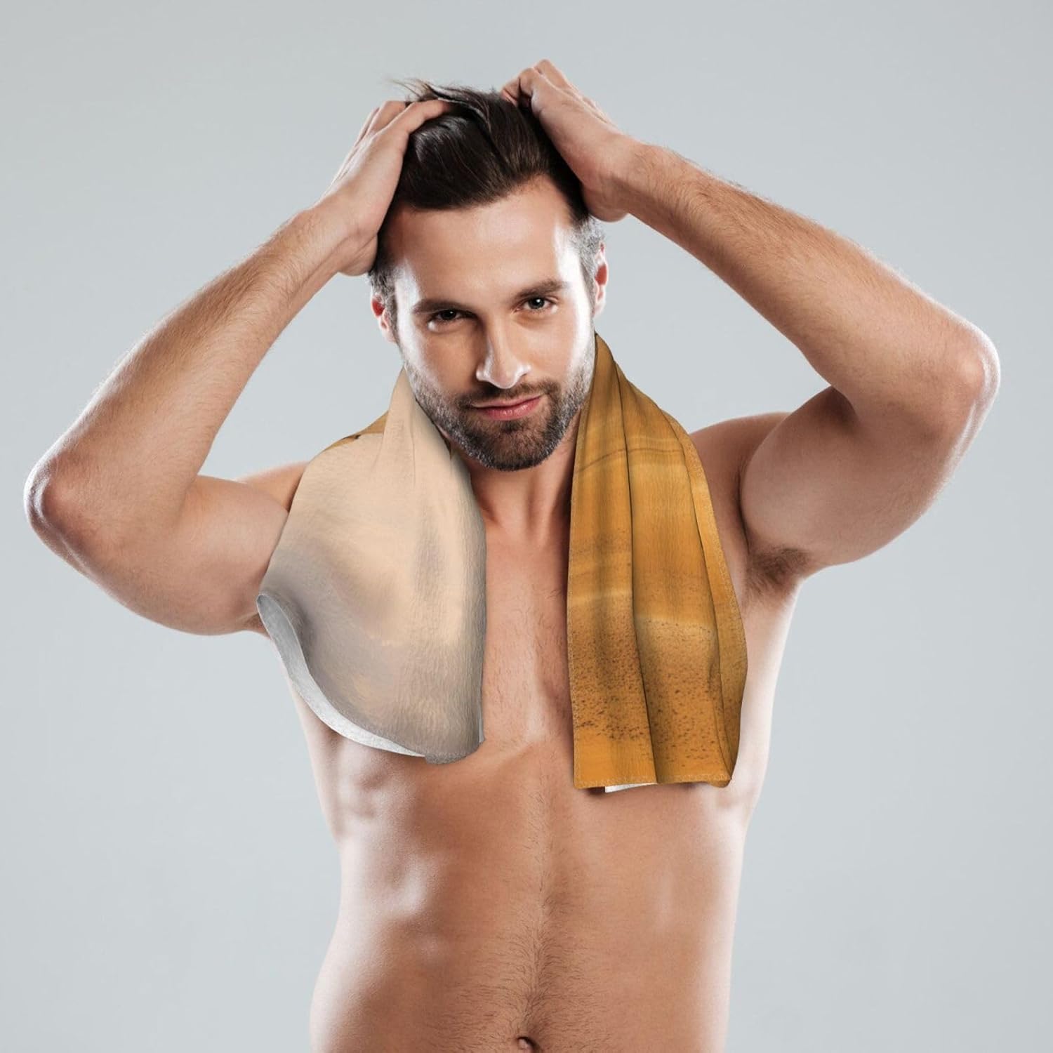 Pyramids of Egypt Print Hand Towels for Kitchen, Decorative Bathroom Towels Decor Farmhouse Cute for Men Women Gifts