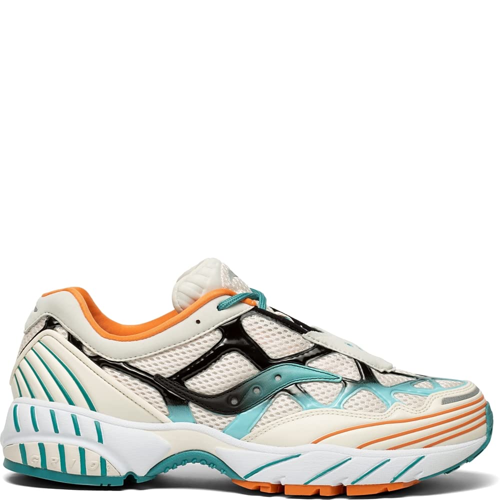 Saucony - Grid Peak - Baskets - Bleu Marine Et Gris | ASOS