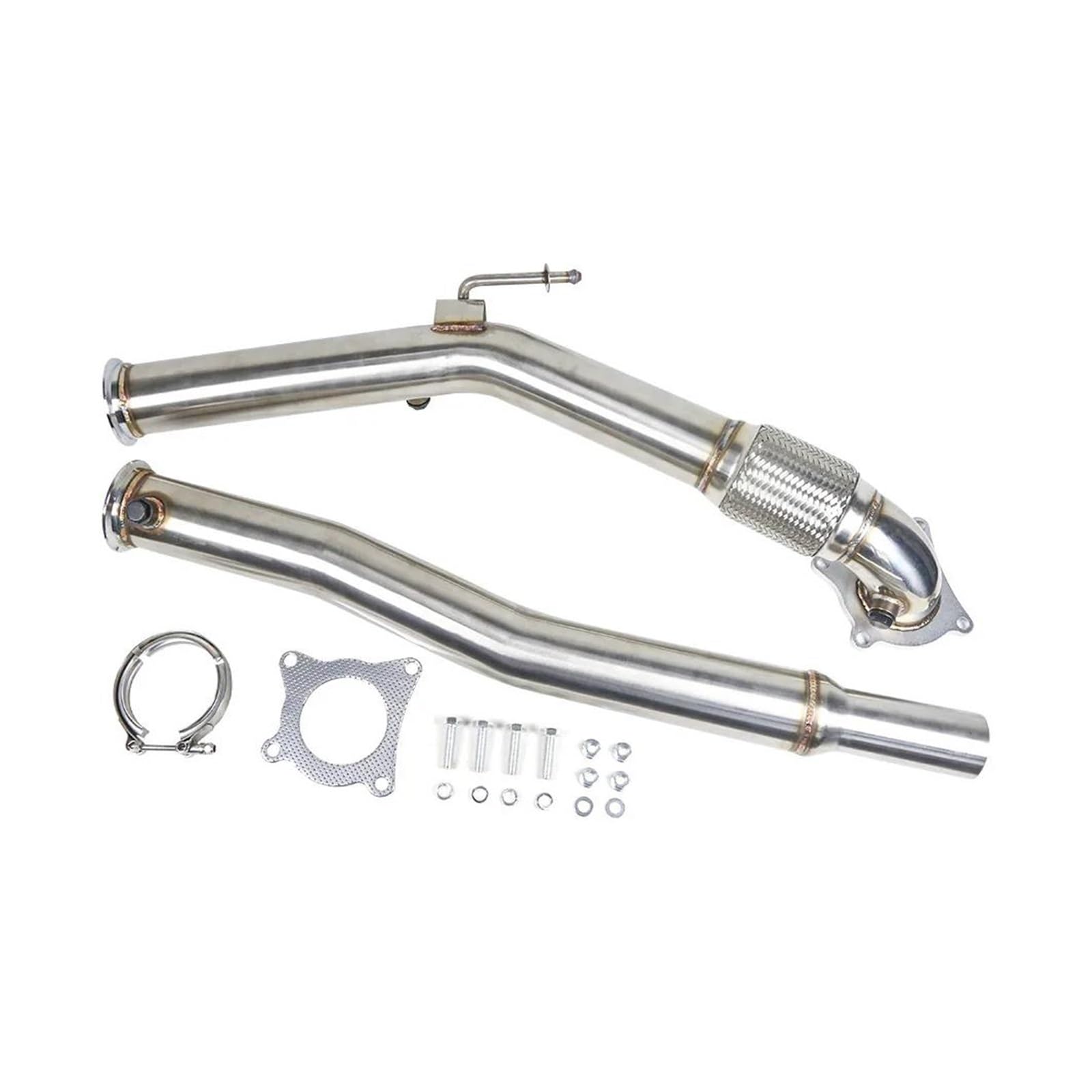 Downpipe Di Scarico In Acciaio Inox Per A3 TT 2.0T Da 2,5"-3" Turbo
