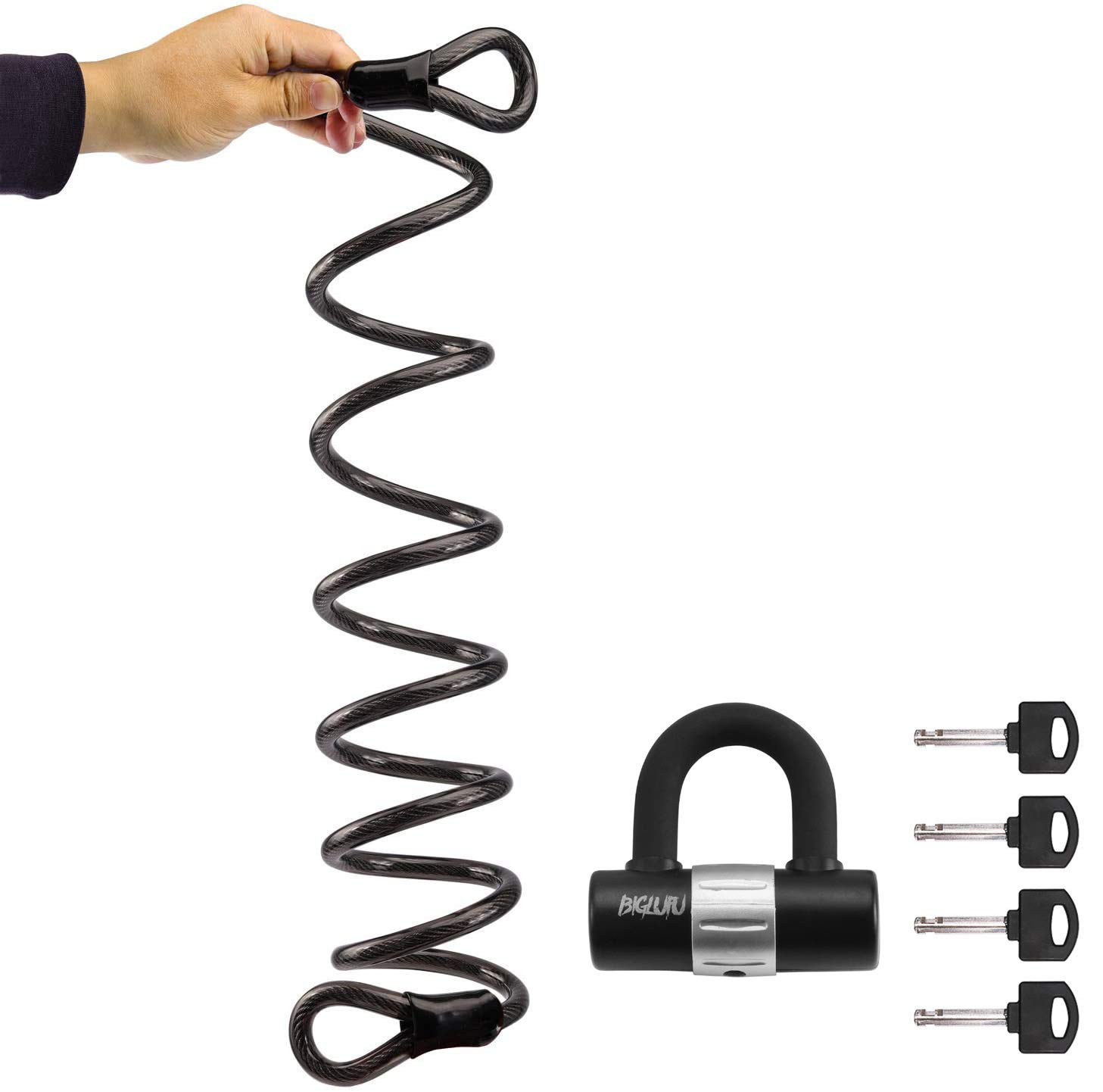 MUVIKE Flex Câble De Vélo En Acier 1000/12K - Longueur 100 Cm