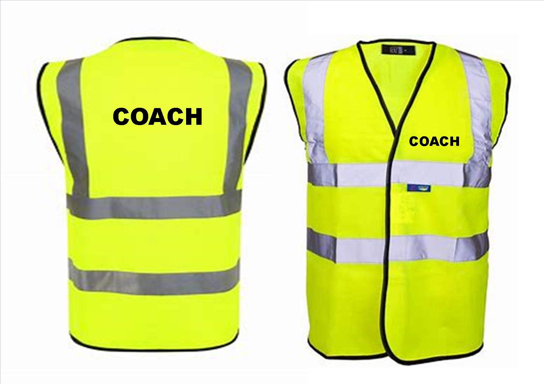 Smb Novelties Coach Hi Vis Vest (Large)