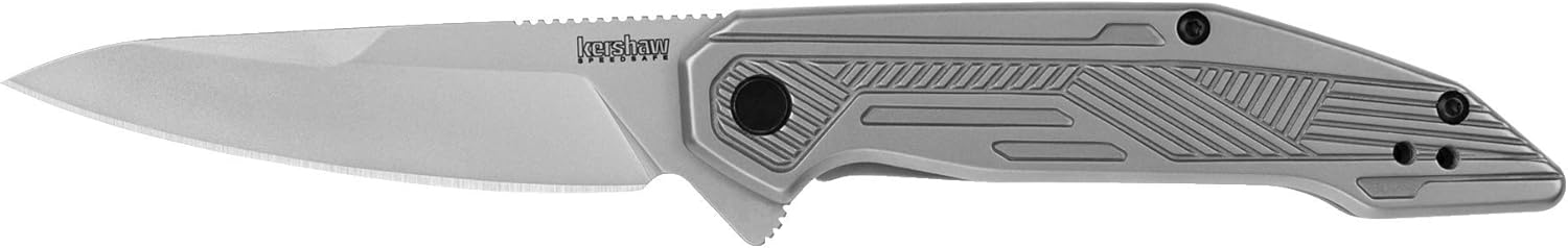 Kershaw Terran Assisted Opening Knife Black GFN (3.1" Bead Blast)