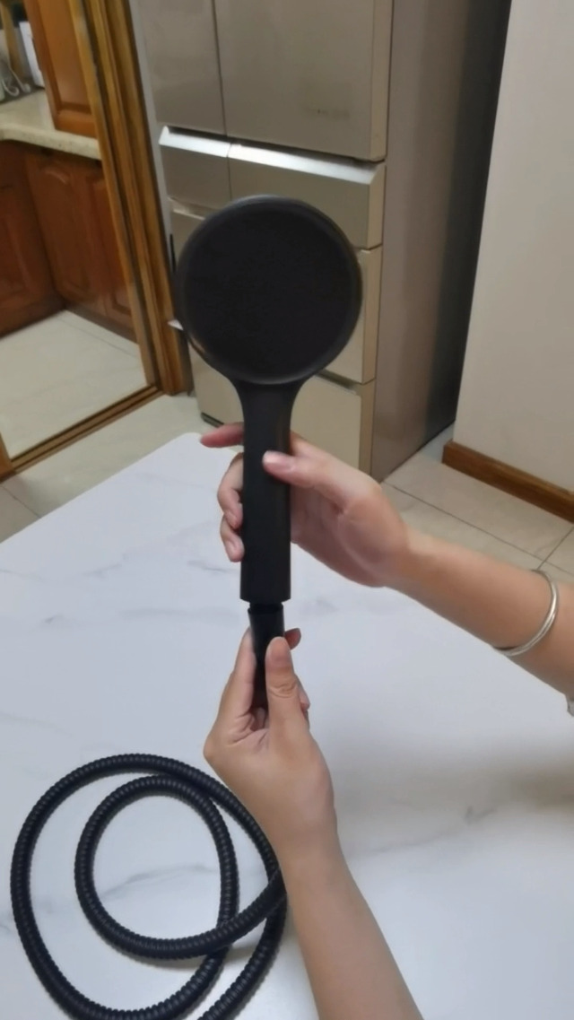 Cabezal de ducha desmontable con manguera 5 ft acero inoxidable miniatura 7