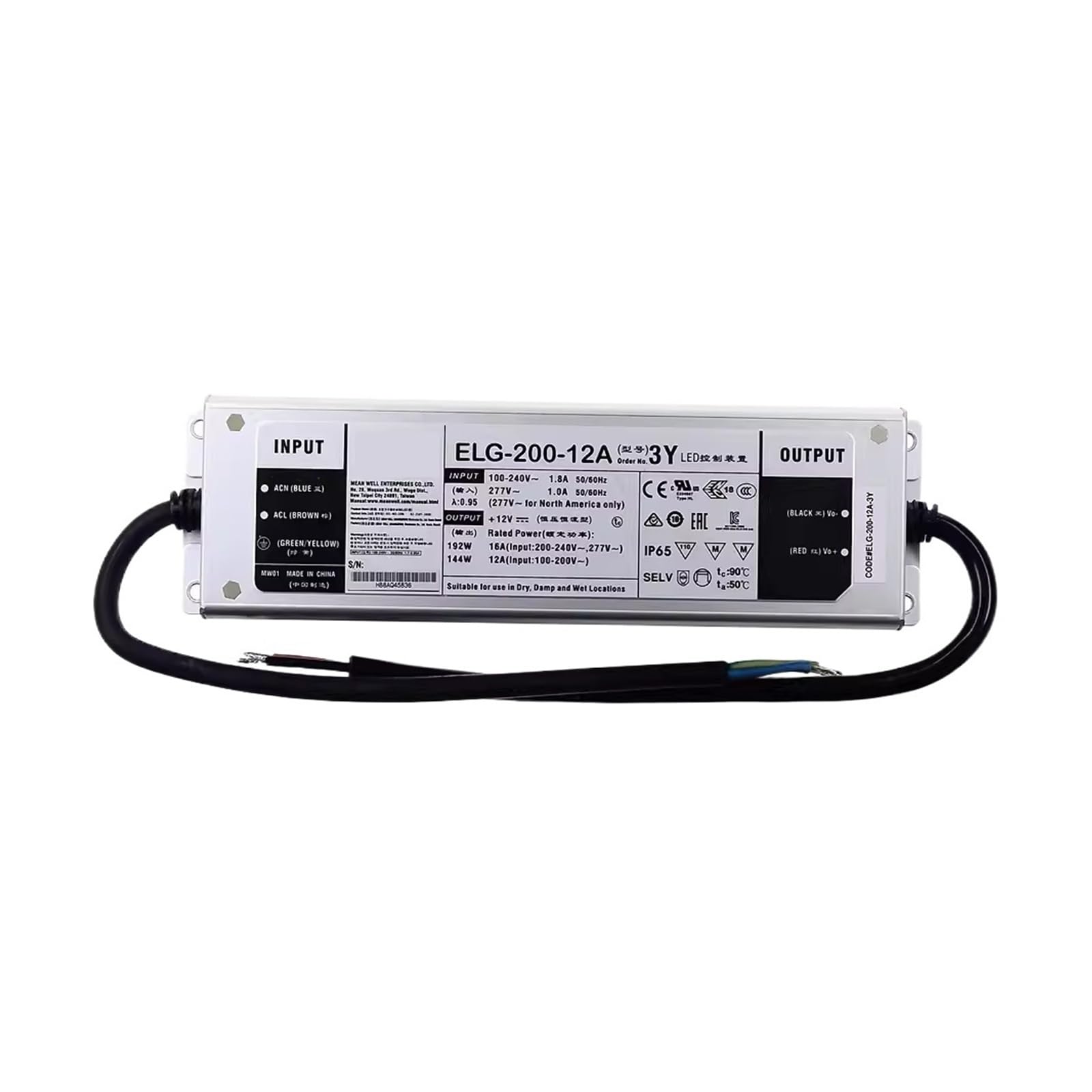 BRODEFUP ELG-200 ELG-200-12-3Y ELG-200-36DA-3Y switching power supply ELG-200(ELG-200-36DA-3Y)