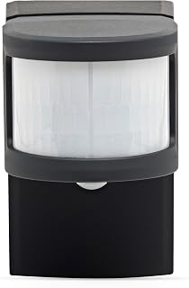 Homematic IP Smart Home 158238A0 - Detector de Movimiento con actuador de conmutación (Exterior, Antracita)
