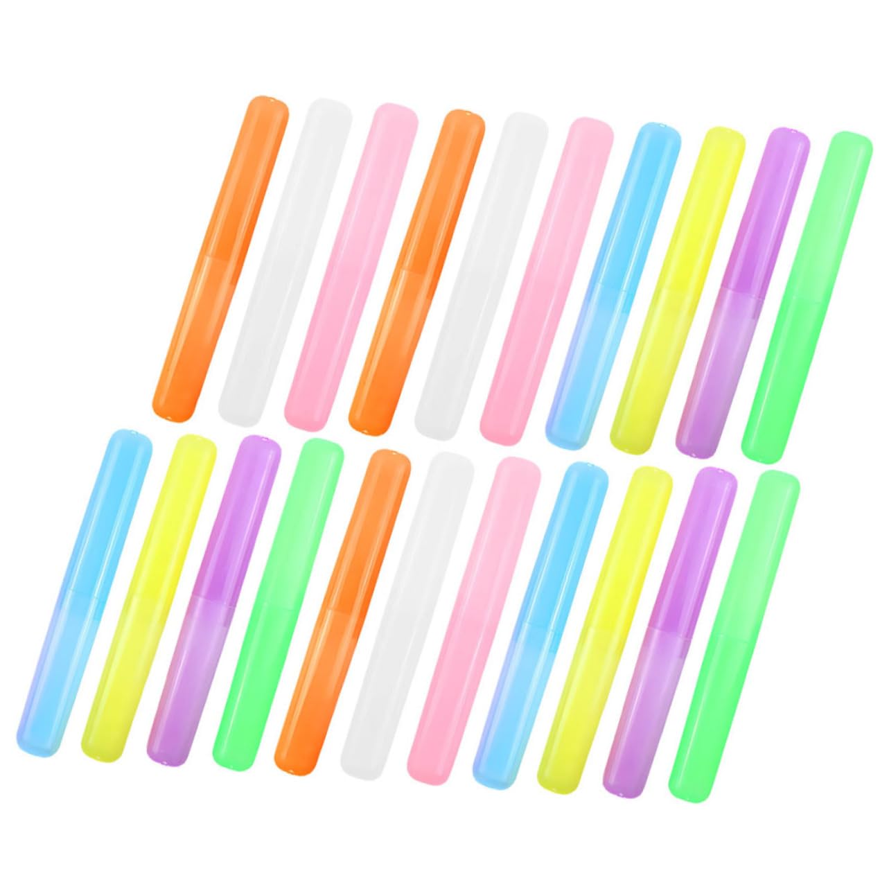 Alipis 84piezas Organizador De Cepillos De Viaje Estuche Portátil para Pasta De Dientes y Cepillos para Actividades Al Aire y Viajes