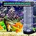 Number-One Aquarium Bubble Light LED Fish Tank Bubbler Light, Remote Controlled Aquariums Air Stone Disk Lamp with 16 Color Changing, 4 Lighting Effects for Tanks and Ponds