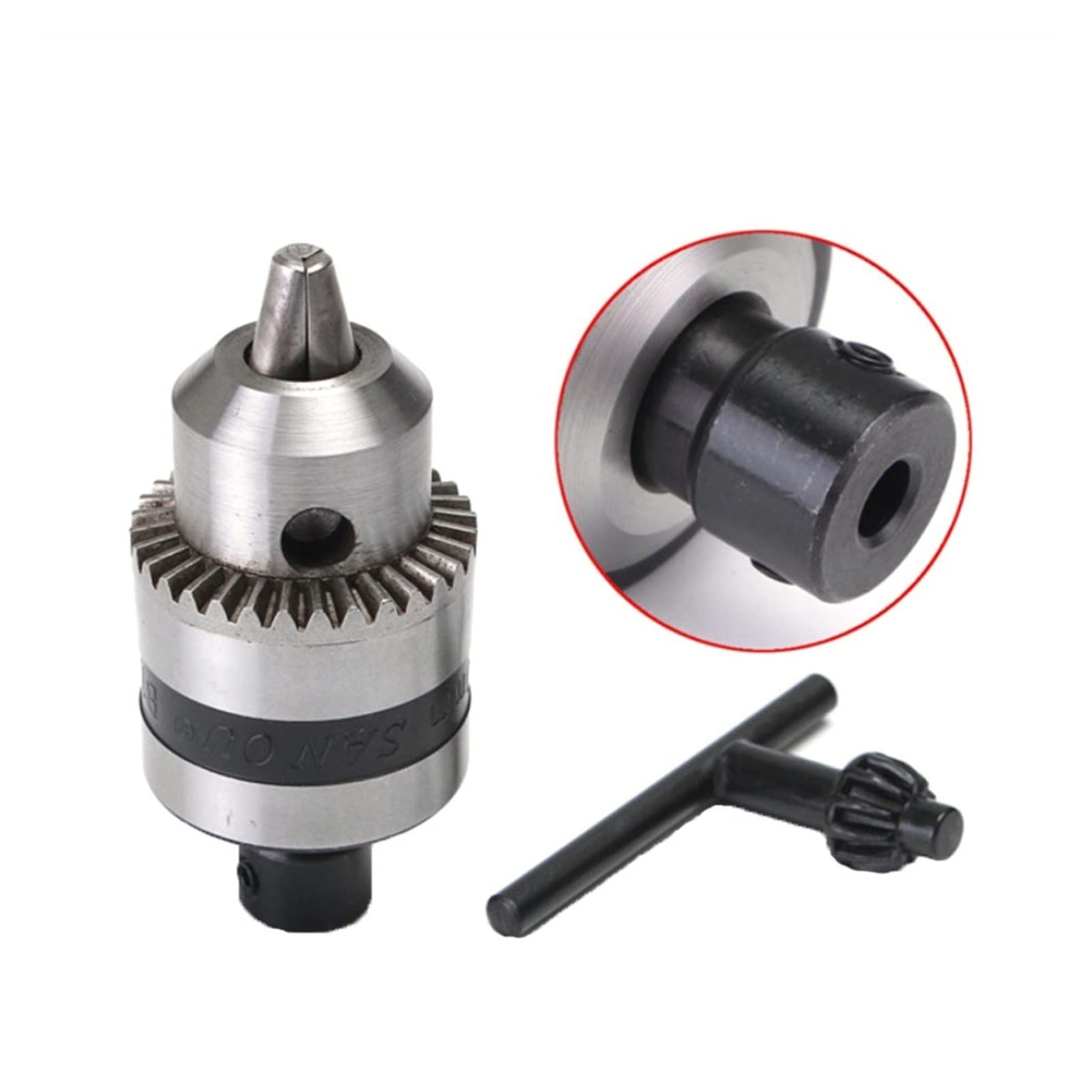 Motore mandrino, 200W / 300W / 400W / 500W macchina for incisione del motore del mandrino ad alta velocità Cnc (Gamma di serraggio del mandrino for trapano: 1,5-10mm)(300W Spindle)