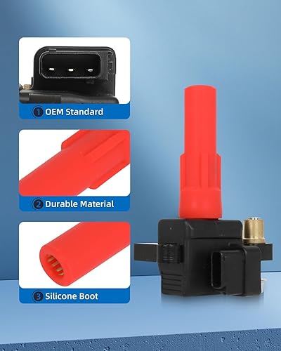 Vista 745 de ECCPP Bobinas de encendido portátiles de repuesto para automóvil compatibles con Infiniti I30/para Nissan Maxima 3.0L V6 2000-2001 Reemplazo