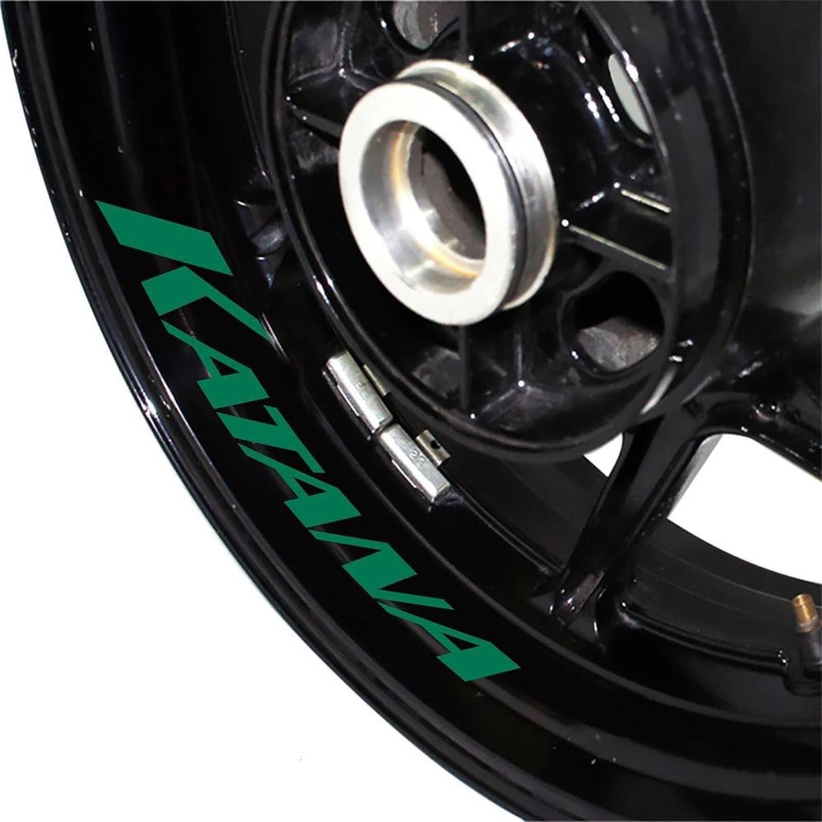 Motorcycle Accessories Wheel Stickers Sports Edge Stripe Reflective Film for Suzuki for Katana Motorbike(Color4)