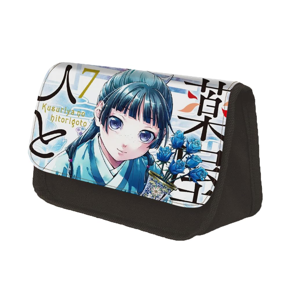 Xinchangda The Apothecary Diaries Anime Pencil Case Maomao Anime Character Pencil Box Large Capacity Pen Bag Students Stationery Bag