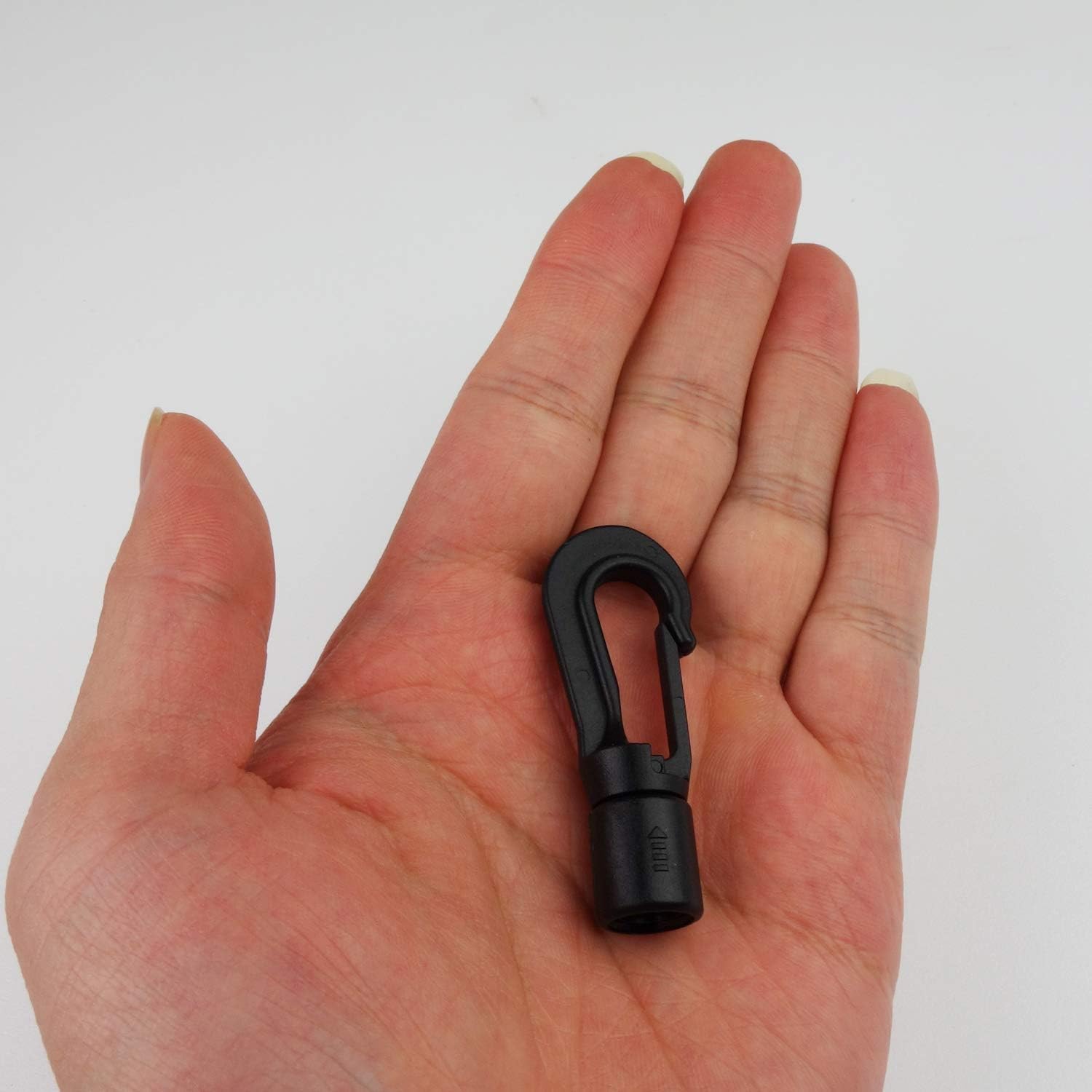 20 Pack Kayaks Bungee Shock Cord Hook for 3/16 inch Rope