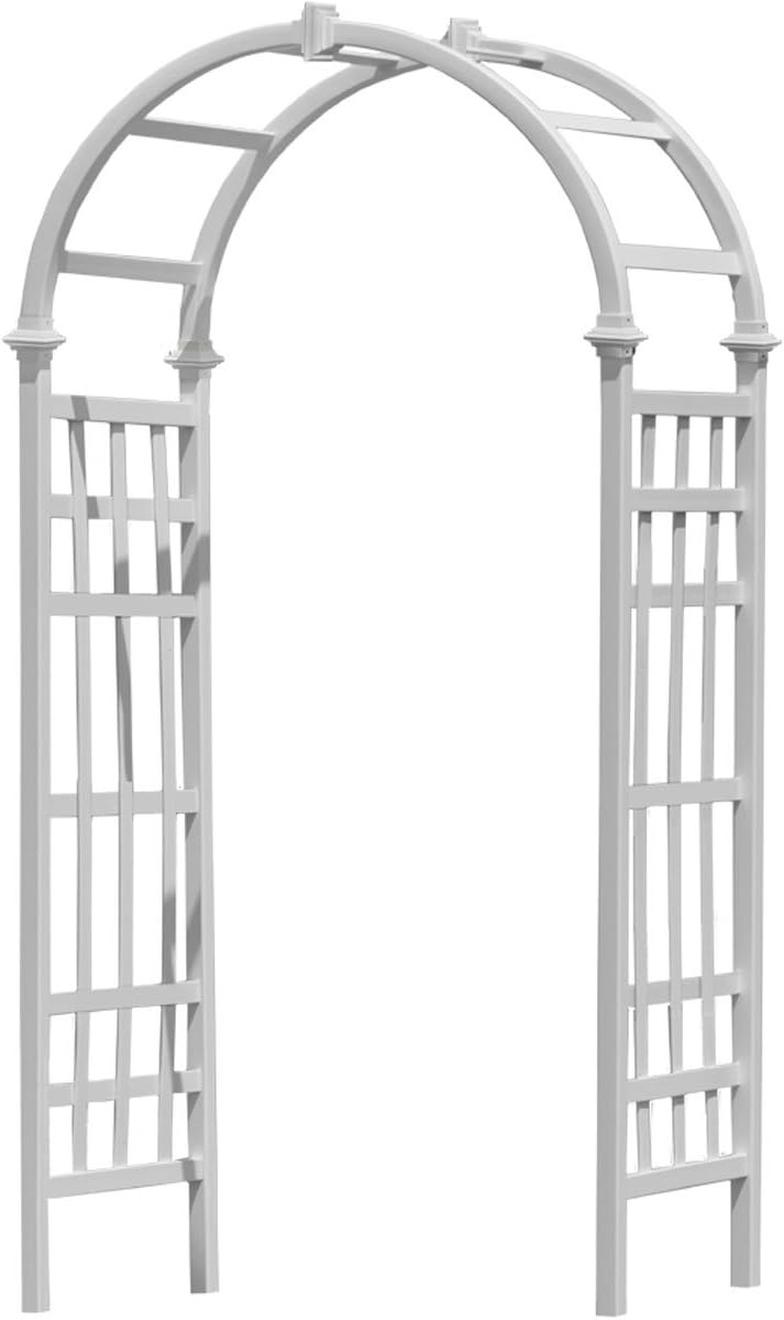 Athens 39"W x 81"H Vinyl Arbor