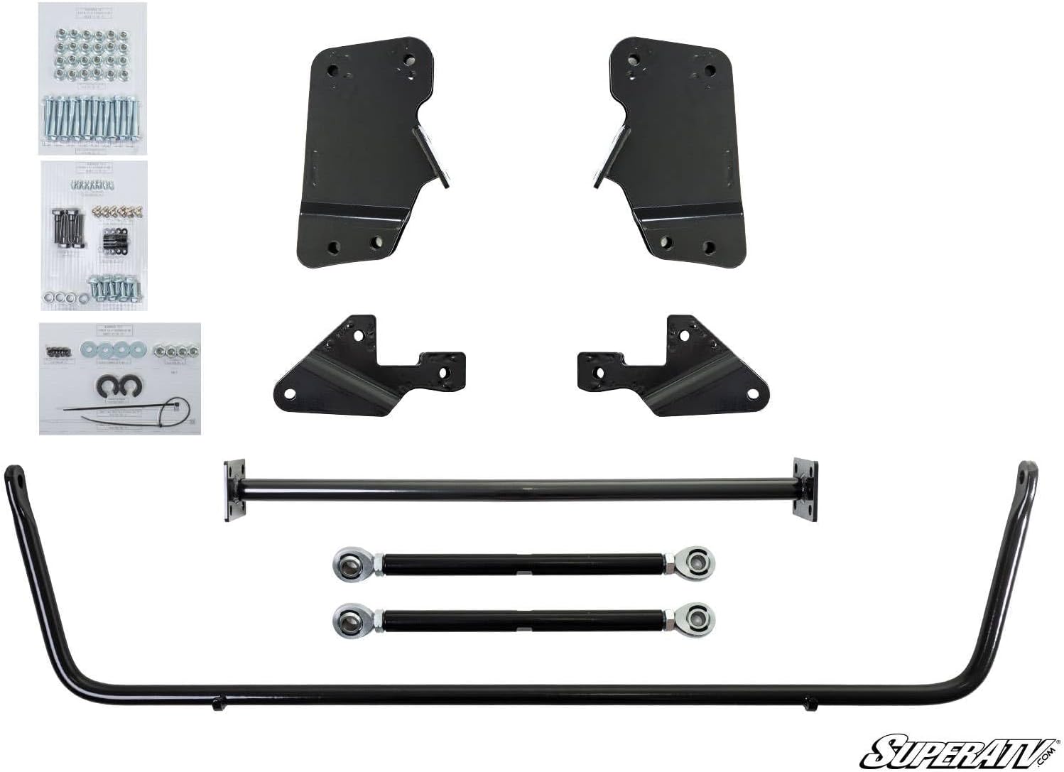 SuperATV 6" Lift Kit Compatible With Polaris Ranger XP 1000 | 2019-2020 | Heavy-Duty 4340 Chromoly Steel Ball Joints & Rhino 2.0 Axles