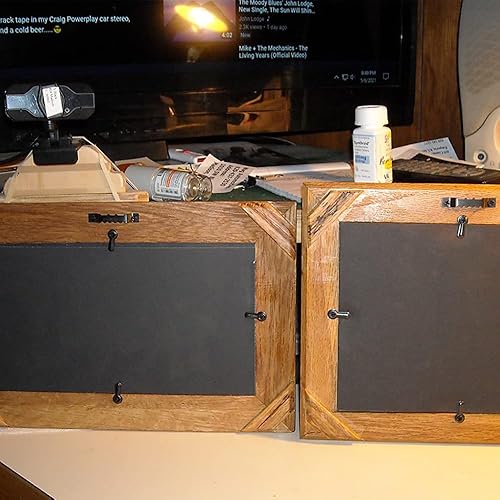 Miniatura 5 de dophee 50 ganchos invisibles de dientes de sierra, ganchos invisibles resistentes para colgar marcos de fotos con tornillos para colgar cuadros,