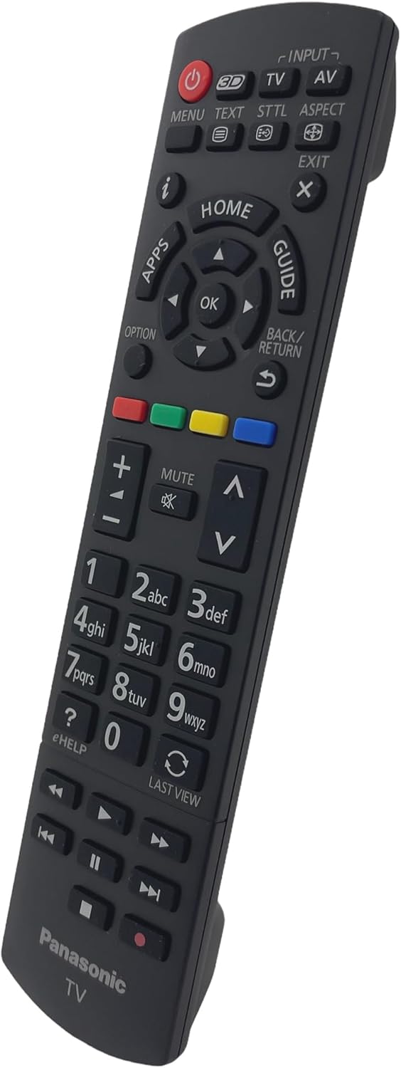 Panasonic Universal Remote Control for 2017, 2018 Smart LED TVs, Compatible with N2QAYA000097 & more, Netflix, MY APP Buttons, No Setup Required 4 61dPj7BqQaL. AC SL1500