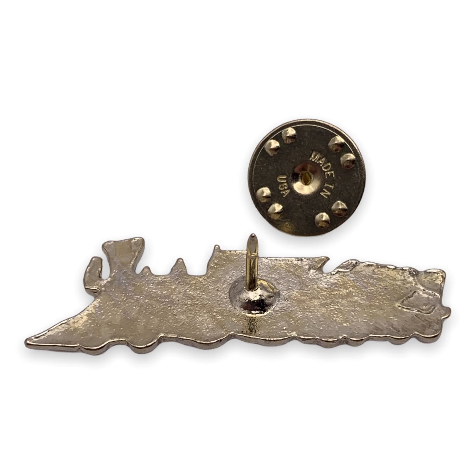 StockPins Gold Train Lapel Pin – Vintage Railroad and Steam Train Souvenir Pin – Perfect for Backpacks, Hats, and Jackets – Made in USA