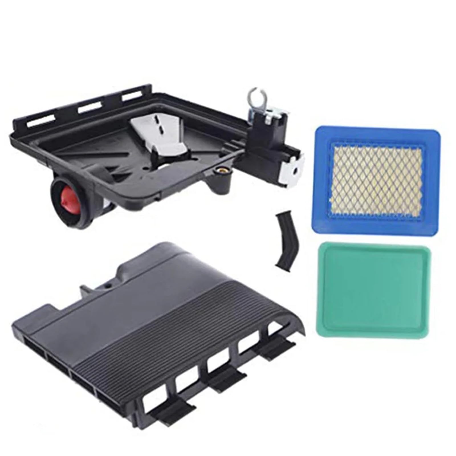 Cubierta del Filtro de Aire 692298 y Base del cebador 795259 | Accesorios de repuesto for filtros de aire compatibles con motores de cortacésped serie 122000