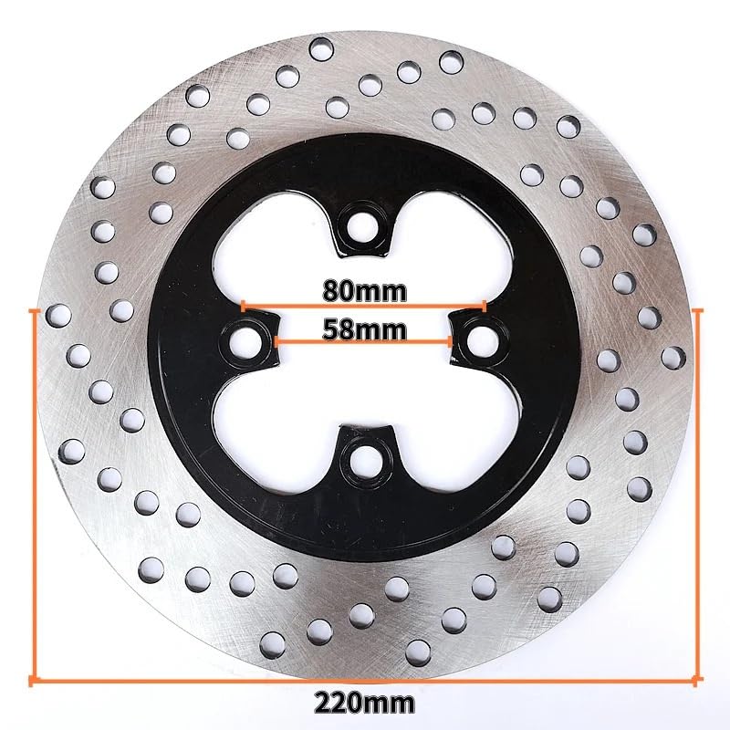 Kit disques de frein moto DY150 anti-vibration avant et arrière