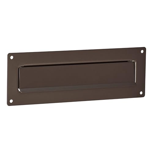 Preisvergleich Produktbild Burg-Wächter Außen-Einwurfblende, Aluminium / Verzinktes Stahlblech, Porta 796 BR, Braun